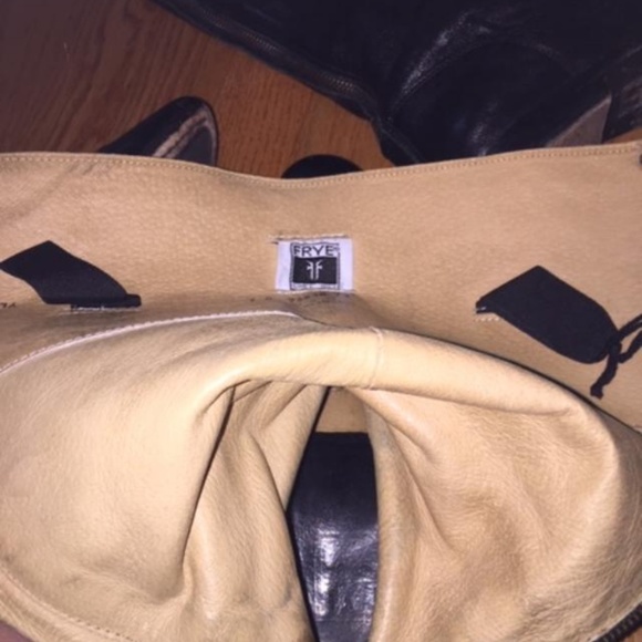 FRYE BOOT Melissa Button and Steffi 6,6.5 Black - Picture 6 of 6